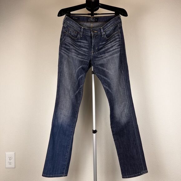 Lucky Brand Denim - Lucky Brand Sweet Straight Jeans 6 28 Medium Wash Mid Rise 31 Inseam